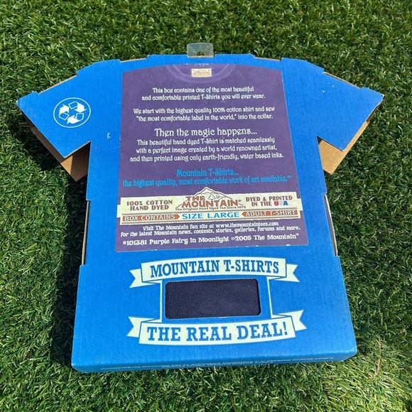 VTG 00’s / Y2K Deadstock The Mountain Purple Moon Fairy Tee - Picture 3 of 7